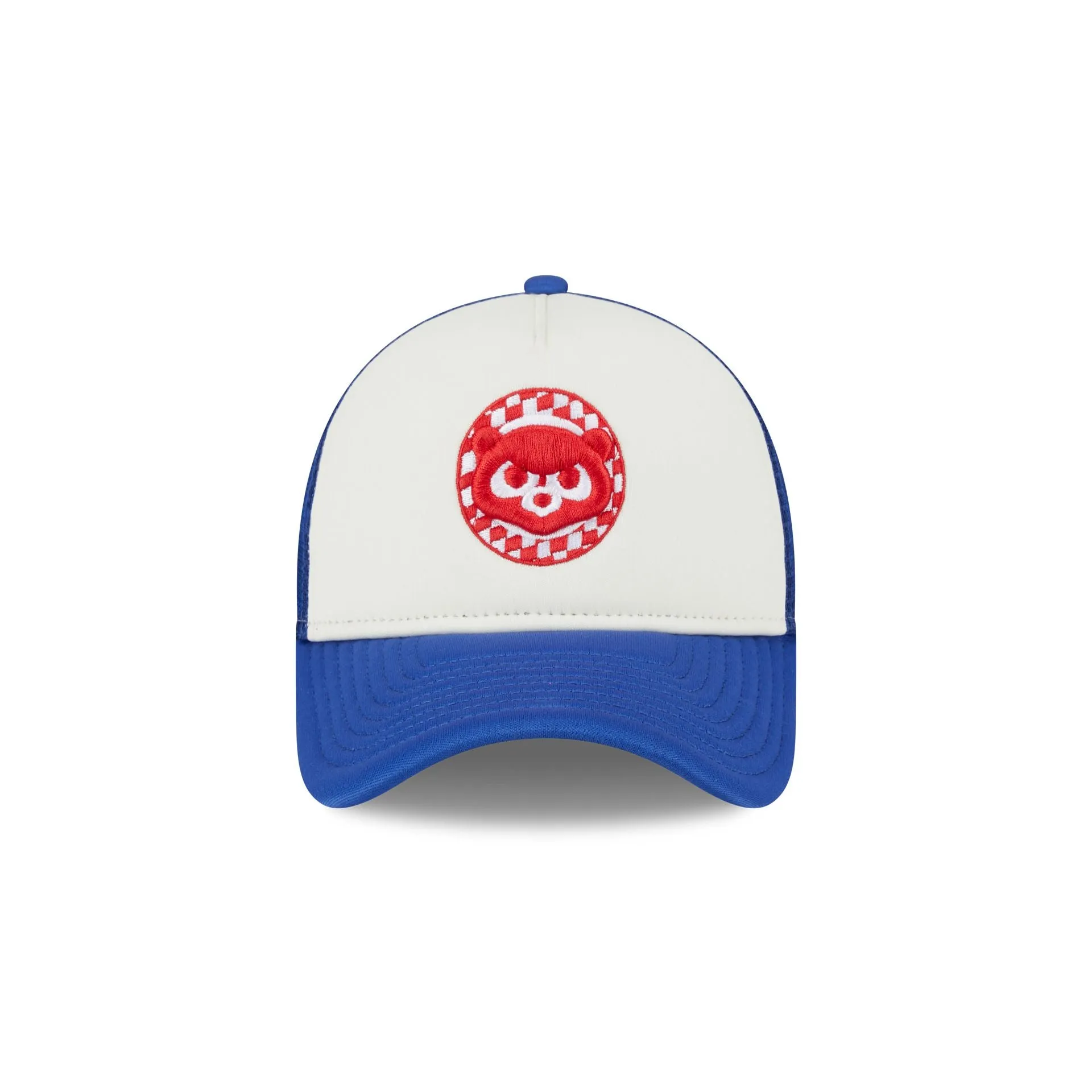 Chicago Cubs Checkered Flag 9FORTY A-Frame Trucker Hat sold by New Era product image thumbnail 2