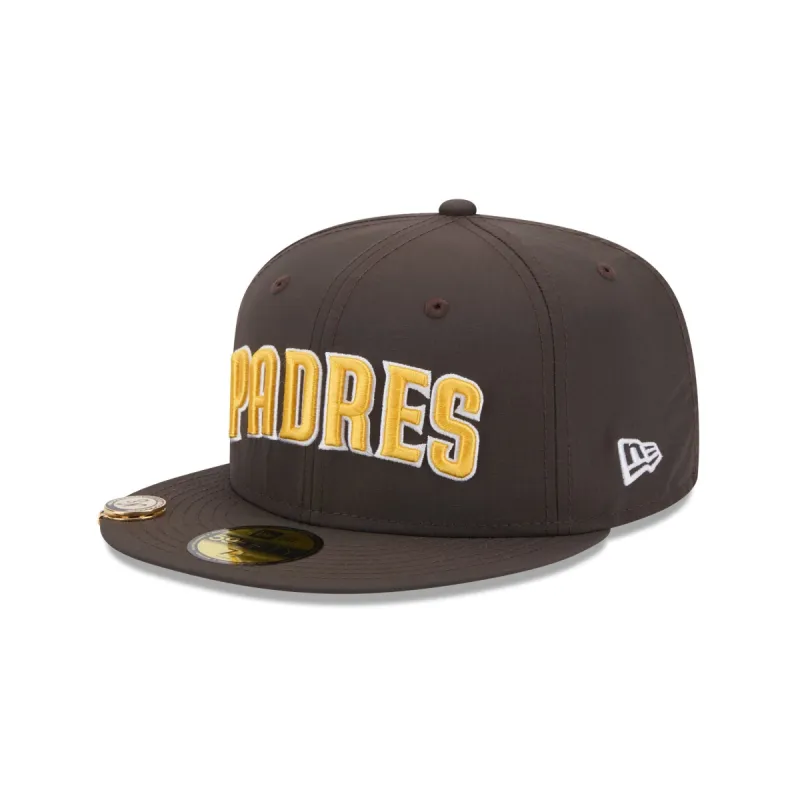 San Diego Padres Fairway Wordmark 59FIFTY Fitted Hat sold by New Era