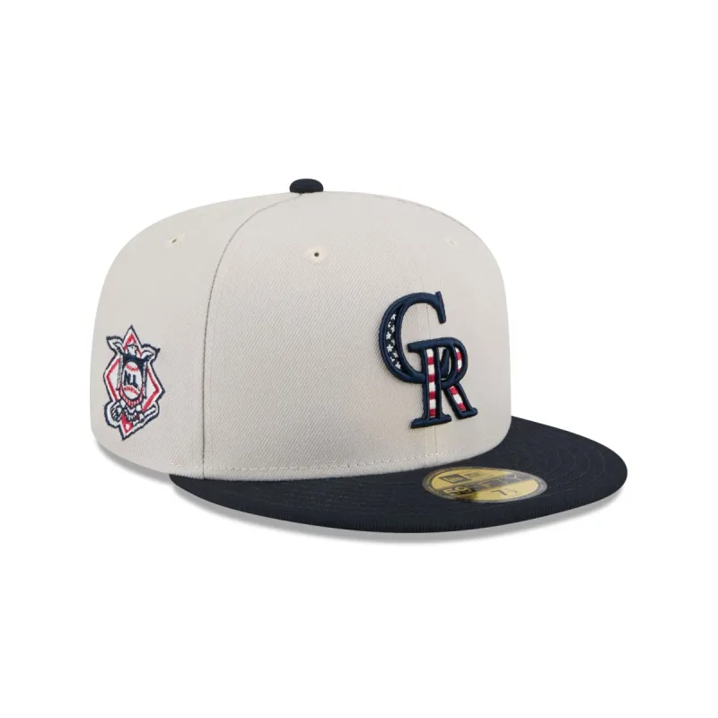 Colorado Rockies Independence Day 2024 59FIFTY Fitted Hat sold by New Era