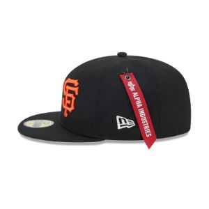 Alpha Industries X San Francisco Giants Dual Logo 59FIFTY Fitted Hat sold by New Era