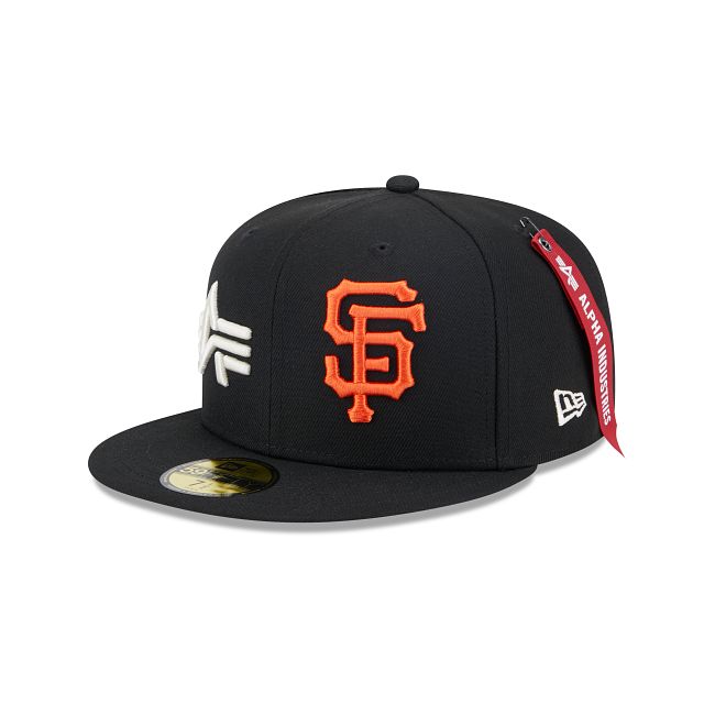 Alpha Industries X San Francisco Giants Dual Logo 59FIFTY Fitted Hat sold by New Era