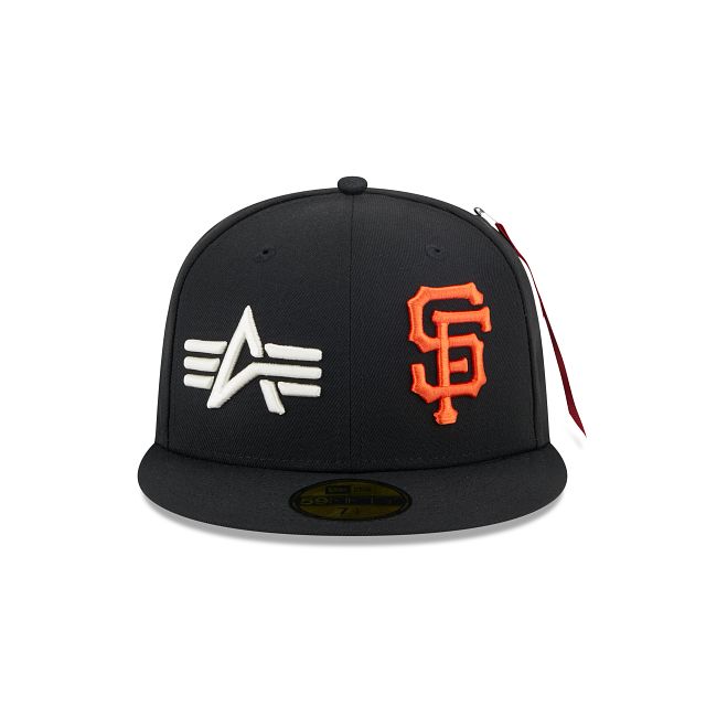 Alpha Industries X San Francisco Giants Dual Logo 59FIFTY Fitted Hat sold by New Era product image thumbnail 2