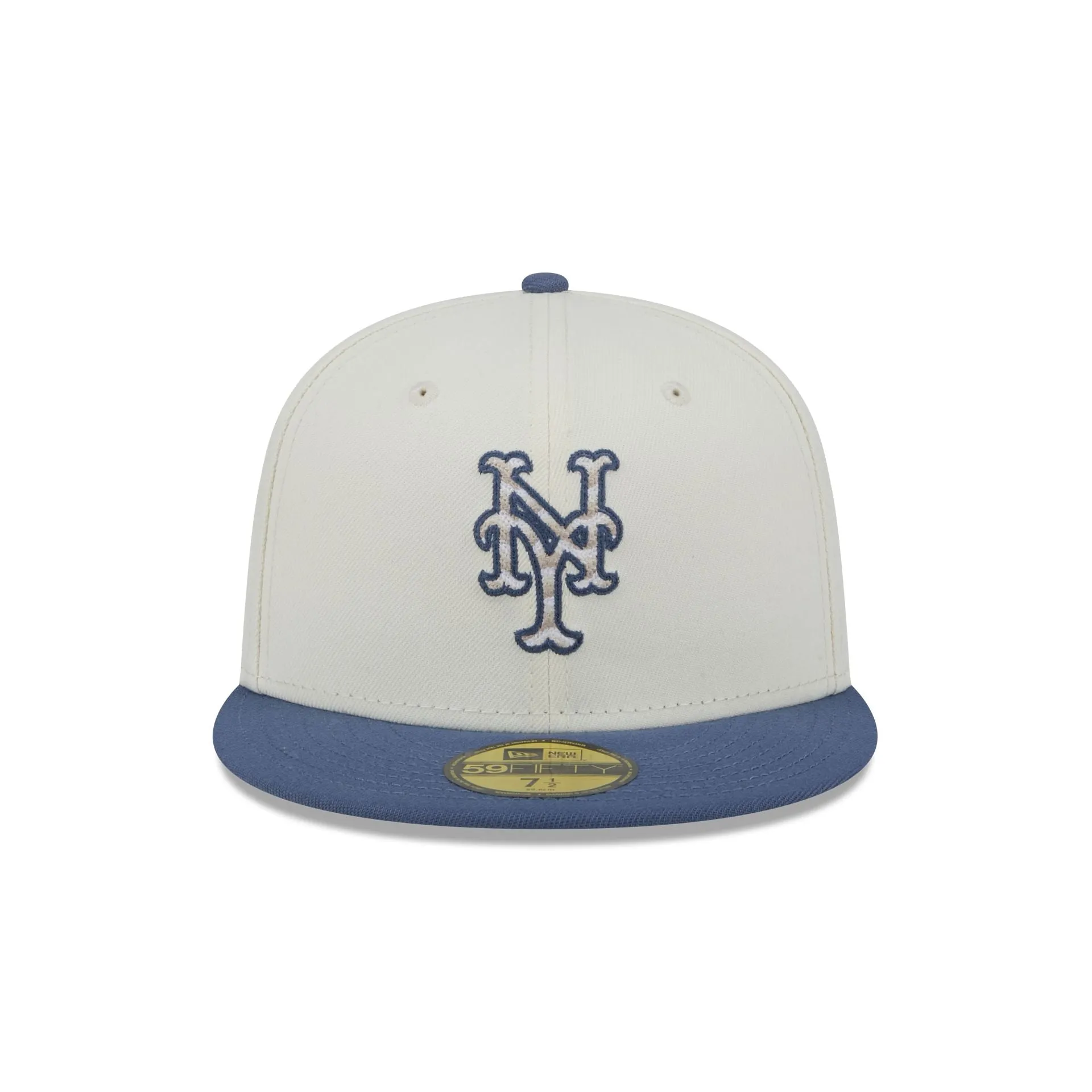 New York Mets Wavy Chainstitch 59FIFTY Fitted Hat sold by New Era product image thumbnail 2