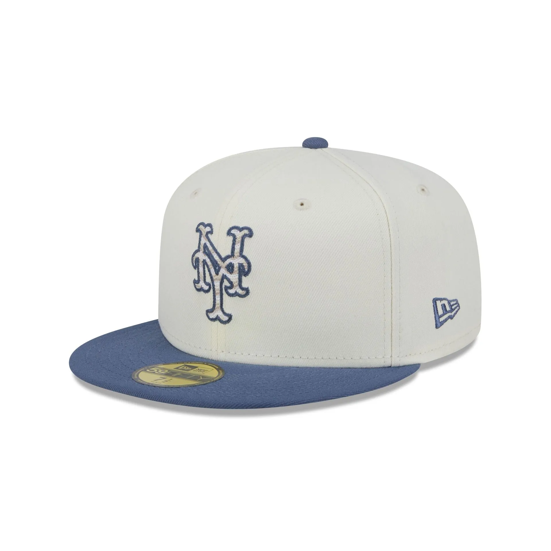 New York Mets Wavy Chainstitch 59FIFTY Fitted Hat sold by New Era product image thumbnail 3