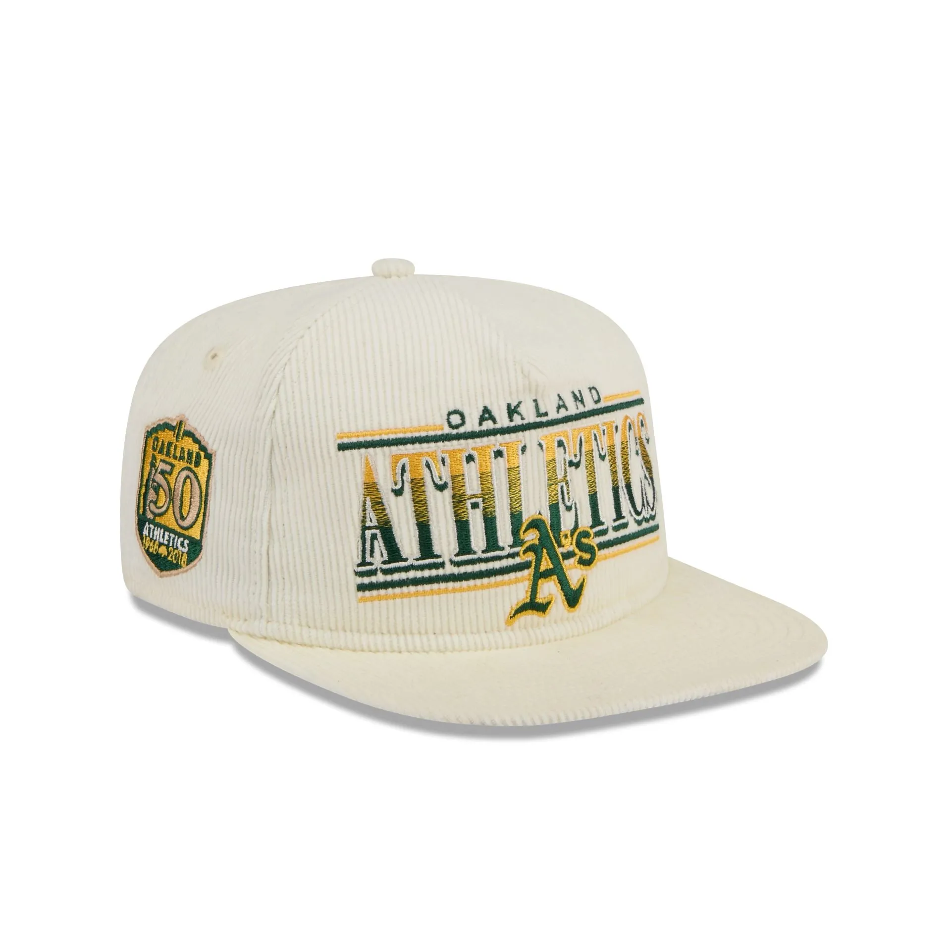 Oakland Athletics Throwback Corduroy Golfer Hat sold by New Era