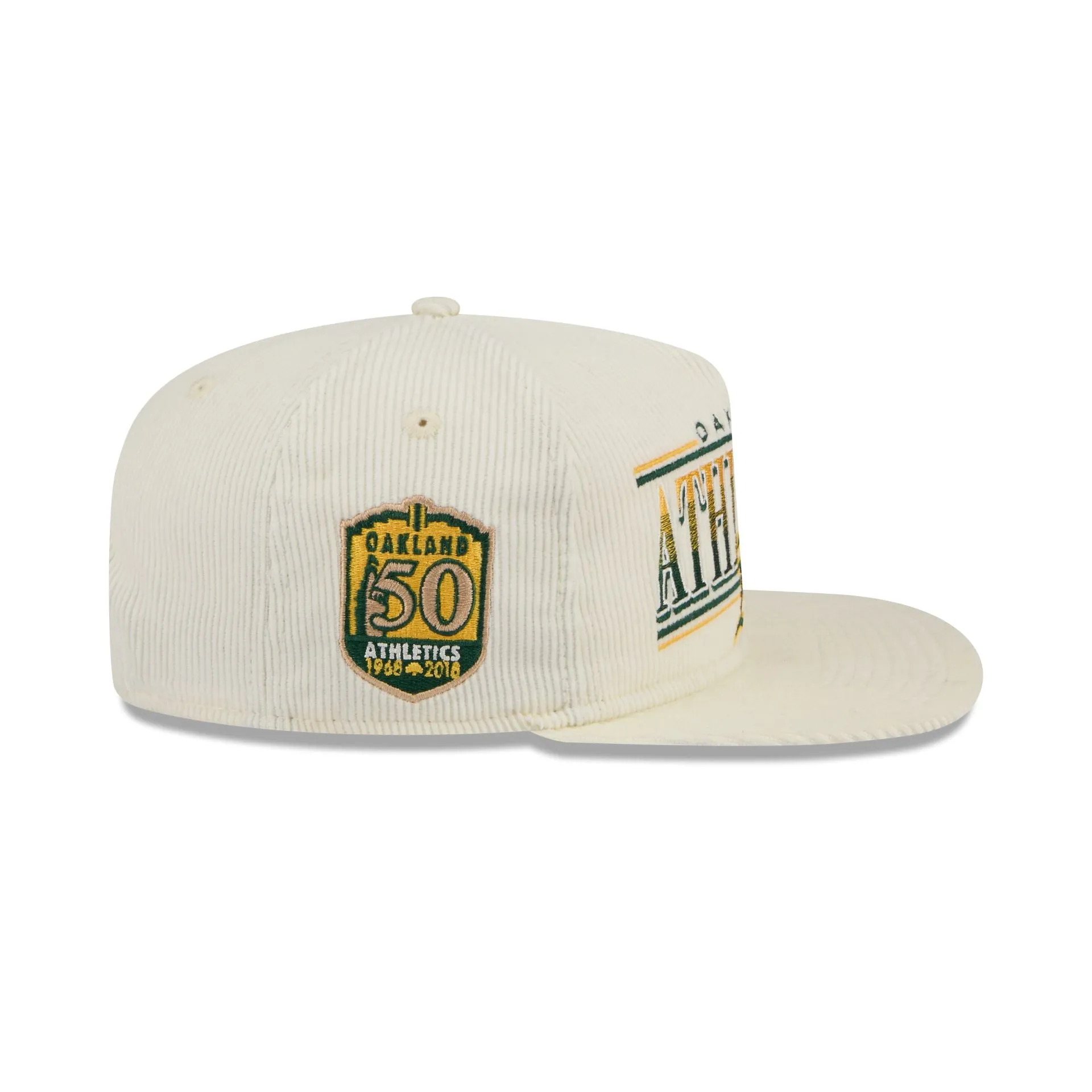 Oakland Athletics Throwback Corduroy Golfer Hat sold by New Era product image thumbnail 4