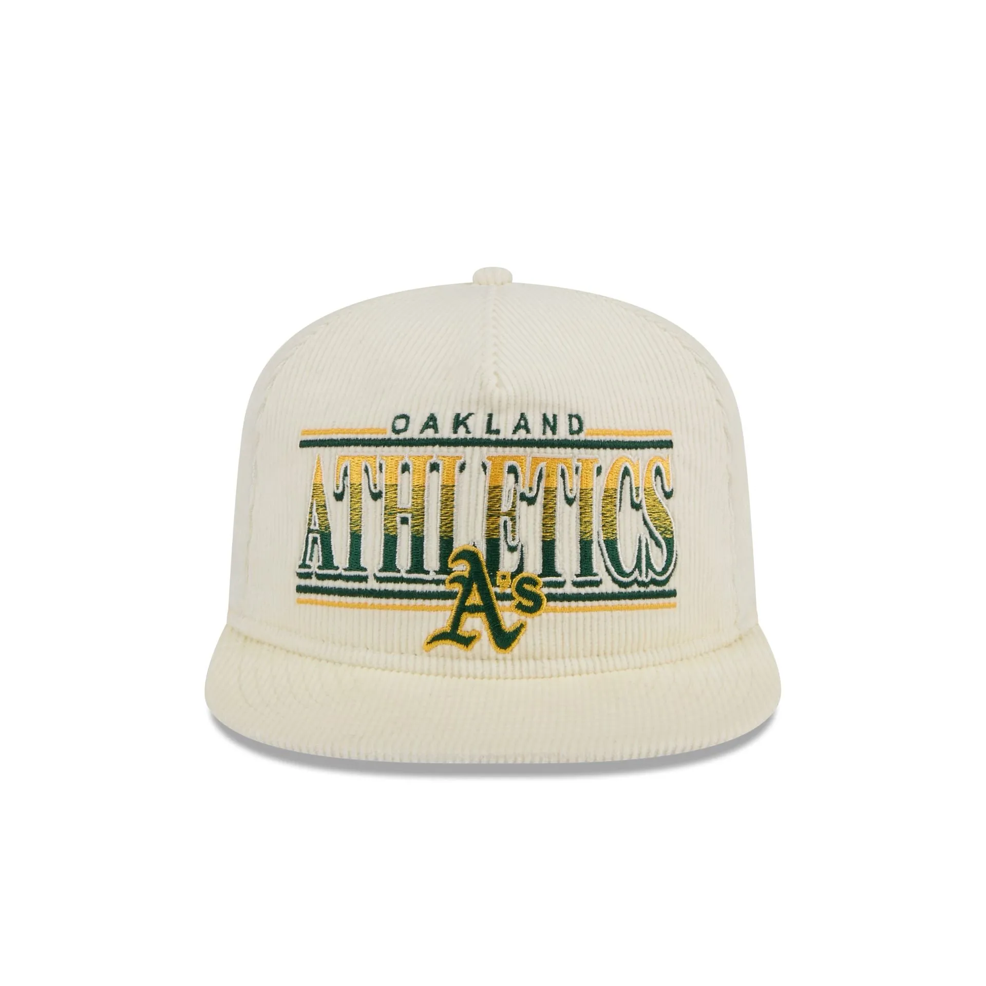 Oakland Athletics Throwback Corduroy Golfer Hat sold by New Era product image thumbnail 2