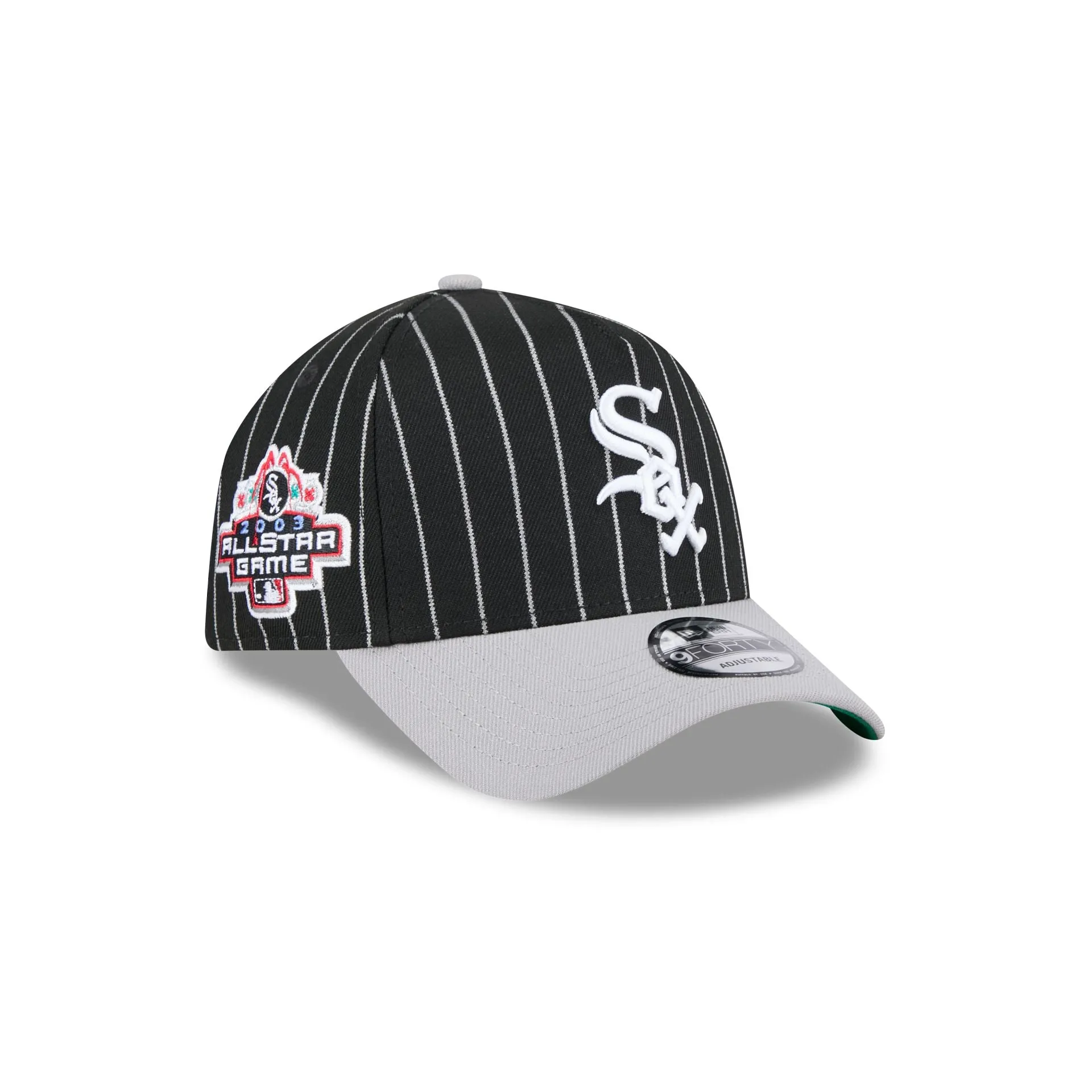Chicago White Sox All-Star Game Pack Pinstripe 9FORTY A-Frame Snapback Hat sold by New Era