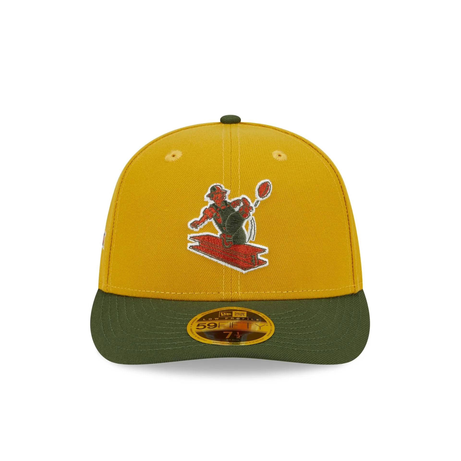 Pittsburgh Steelers Cinnamon Sage Low Profile 59FIFTY Fitted Hat sold by New Era product image thumbnail 2