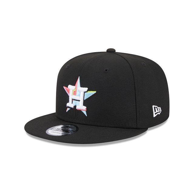 Houston Astros Color Pack Black 9FIFTY Snapback Hat sold by New Era product image thumbnail 3