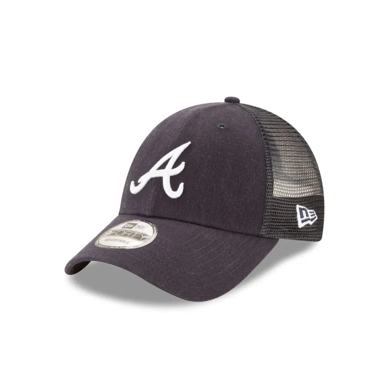 Atlanta Braves 9FORTY Trucker Hat sold by New Era