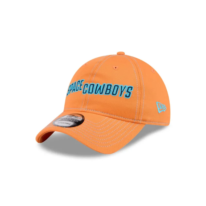 Sugar Land Space Cowboys Team Stitch 9TWENTY Adjustable Hat made by New Era