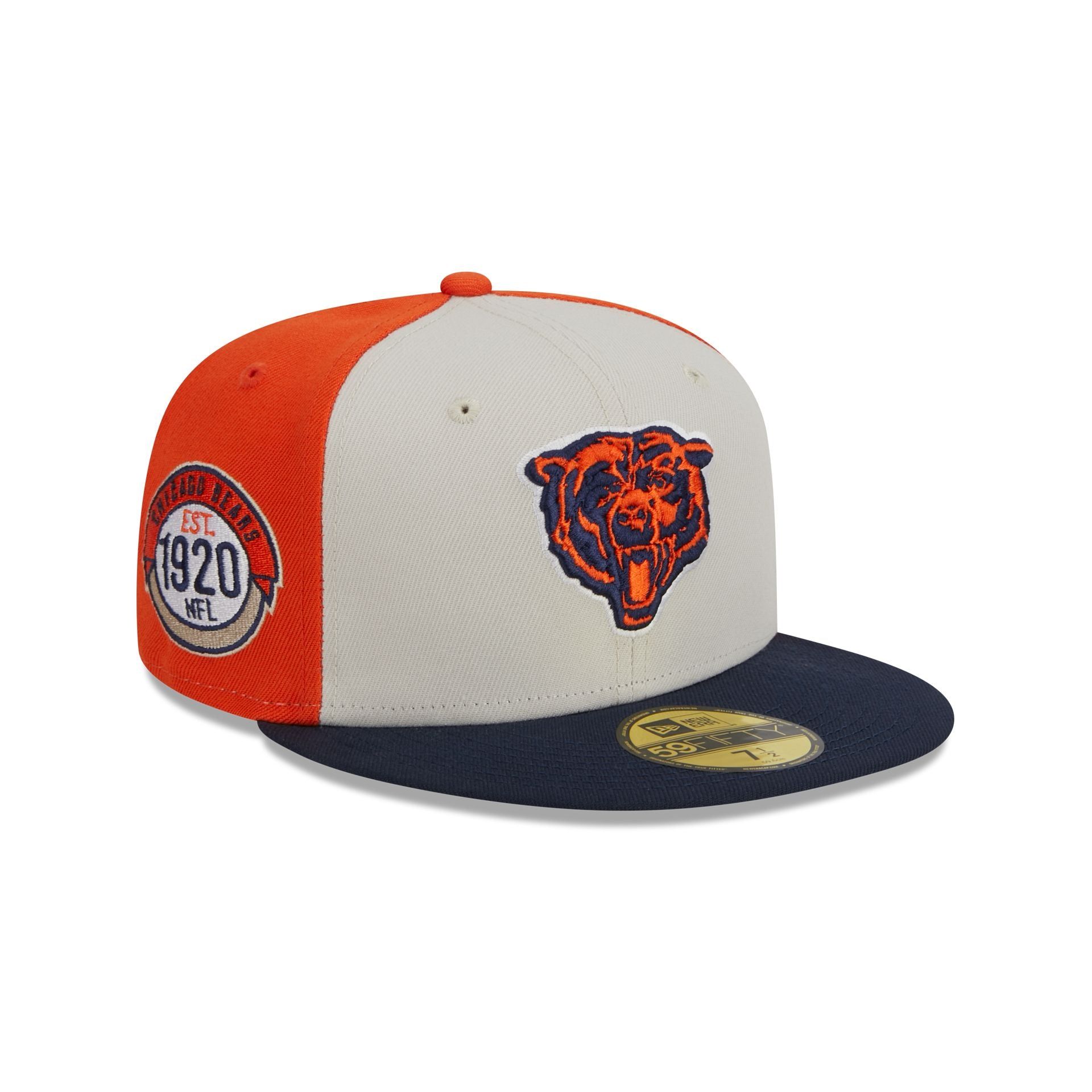 Chicago Bears 2023 Sideline Historic 59FIFTY Fitted Hat sold by New Era