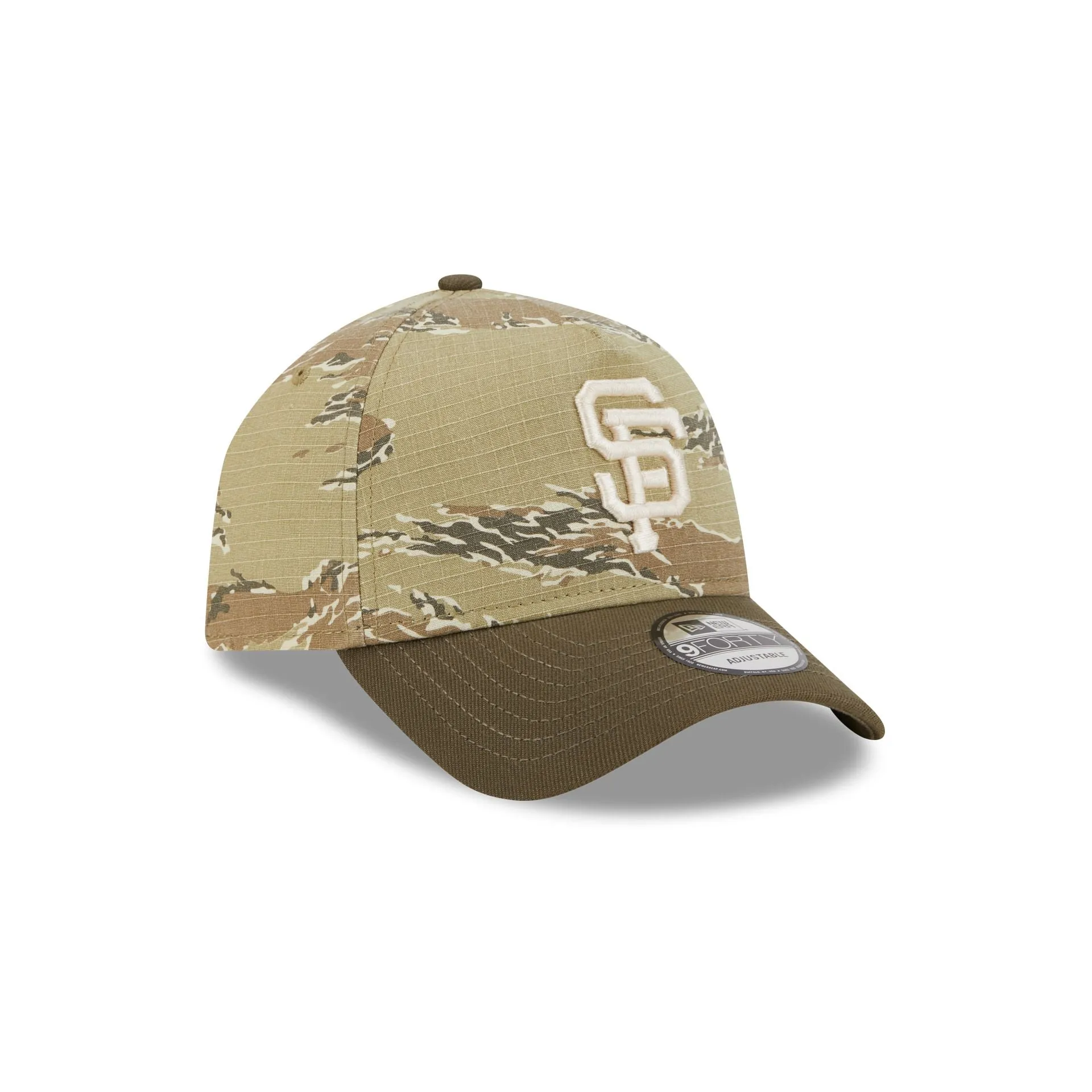 San Francisco Giants Tiger Camo 9FORTY A-Frame Snapback Hat sold by New Era product image thumbnail 3