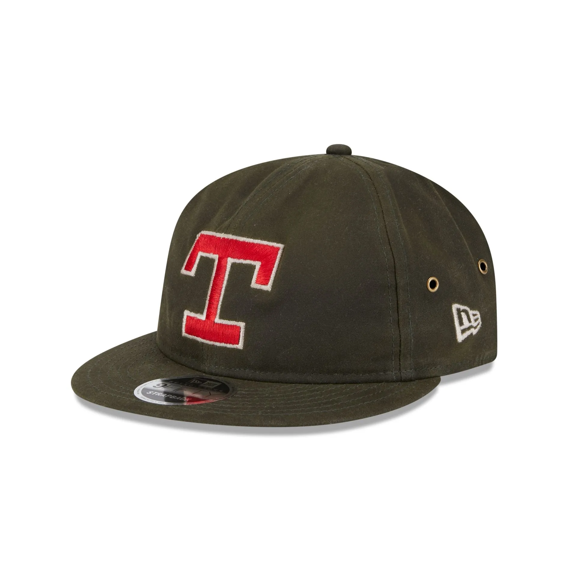 Texas Rangers Rifle Green Retro Crown 9FIFTY Adjustable Hat sold by New Era