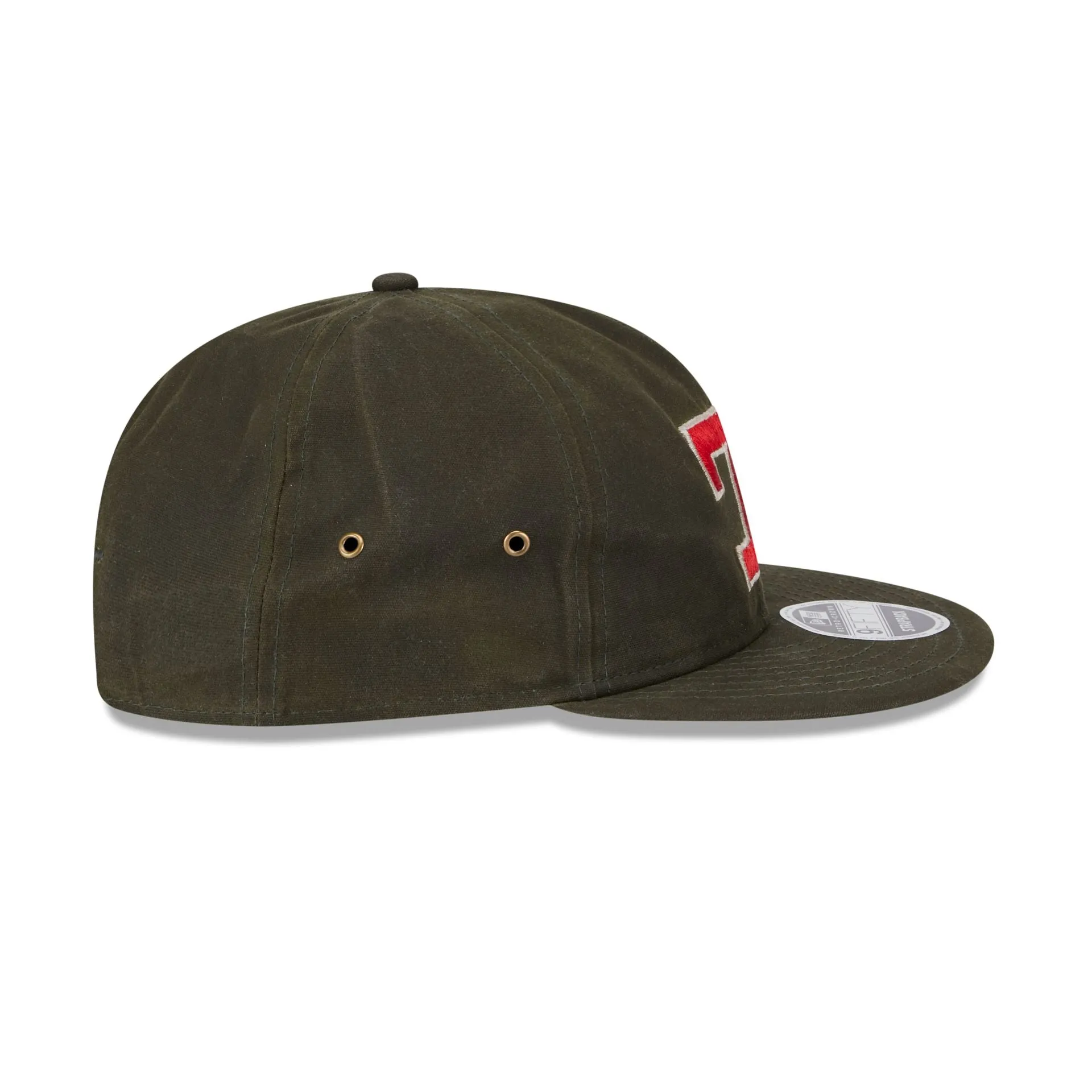 Texas Rangers Rifle Green Retro Crown 9FIFTY Adjustable Hat sold by New Era product image thumbnail 5