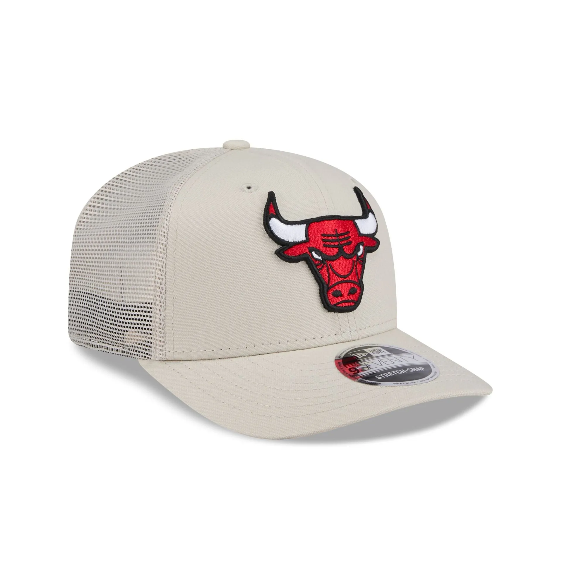 Chicago Bulls Canvas 9SEVENTY Trucker Hat sold by New Era product image thumbnail 3