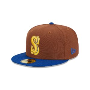 Seattle Mariners Harvest 59FIFTY Fitted Hat sold by New Era