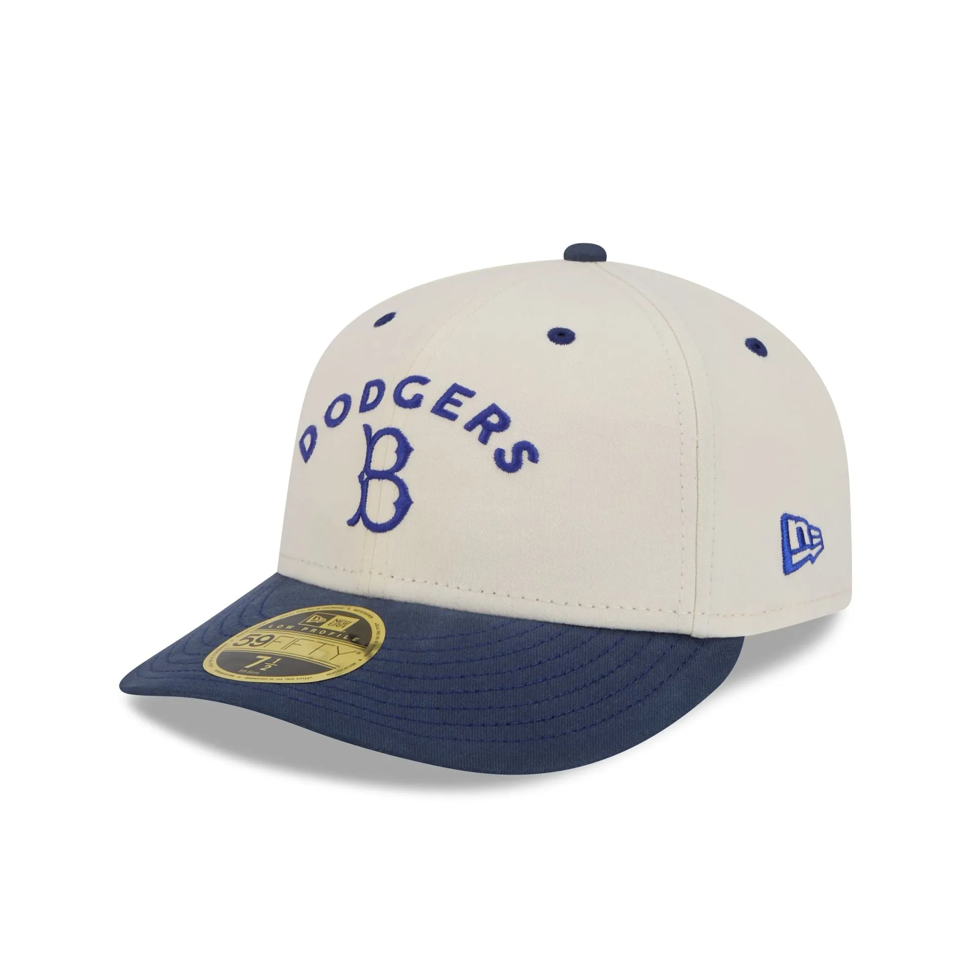 Brooklyn Dodgers Vintage Stack Low Profile 59FIFTY Fitted Hat sold by New Era product image thumbnail 3