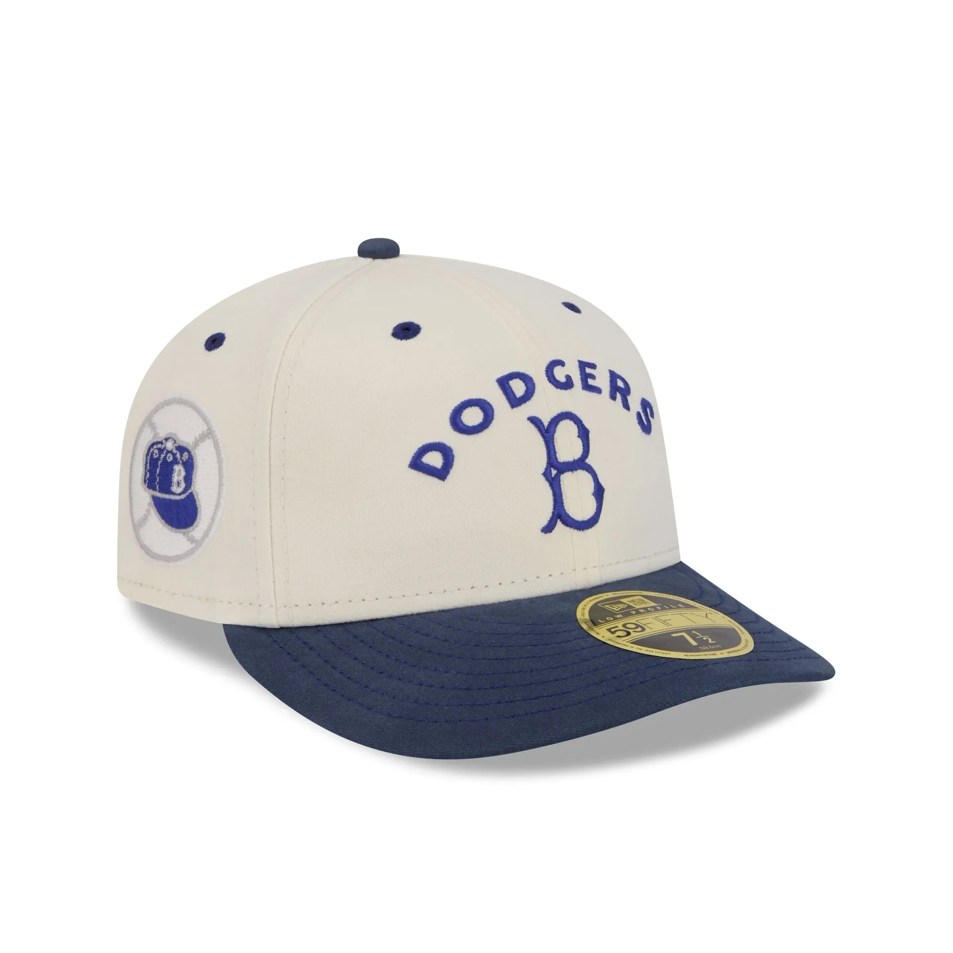 Brooklyn Dodgers Vintage Stack Low Profile 59FIFTY Fitted Hat sold by New Era
