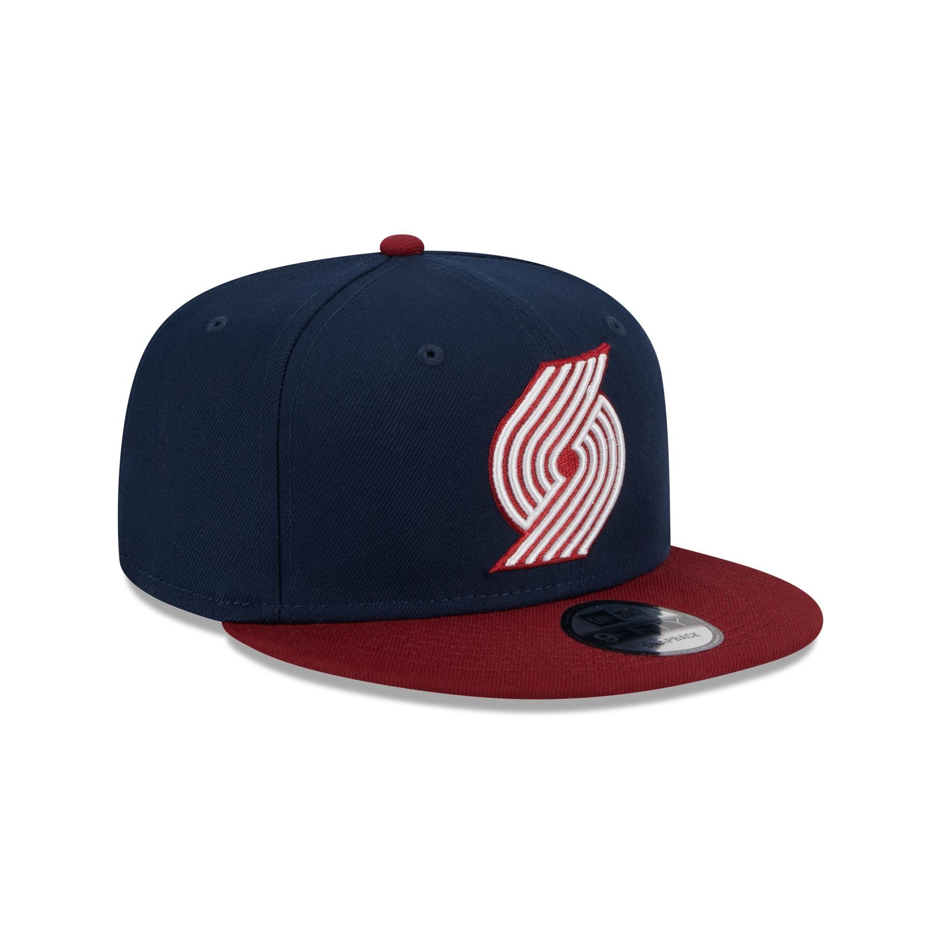 Portland Trail Blazers Color Pack Navy 9FIFTY Snapback Hat sold by New Era product image thumbnail 3