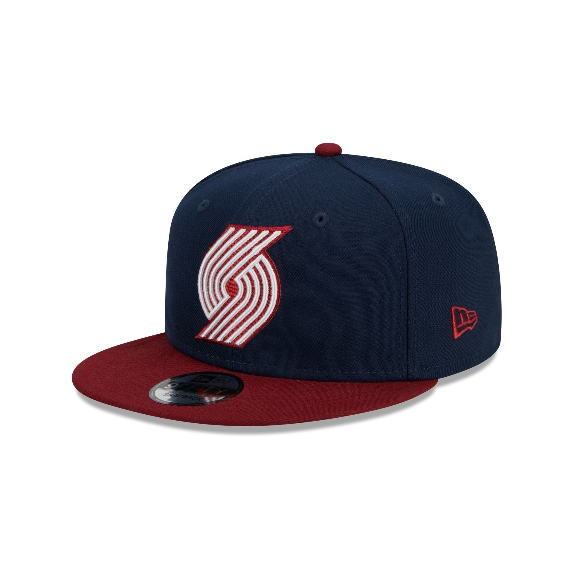 Portland Trail Blazers Color Pack Navy 9FIFTY Snapback Hat sold by New Era