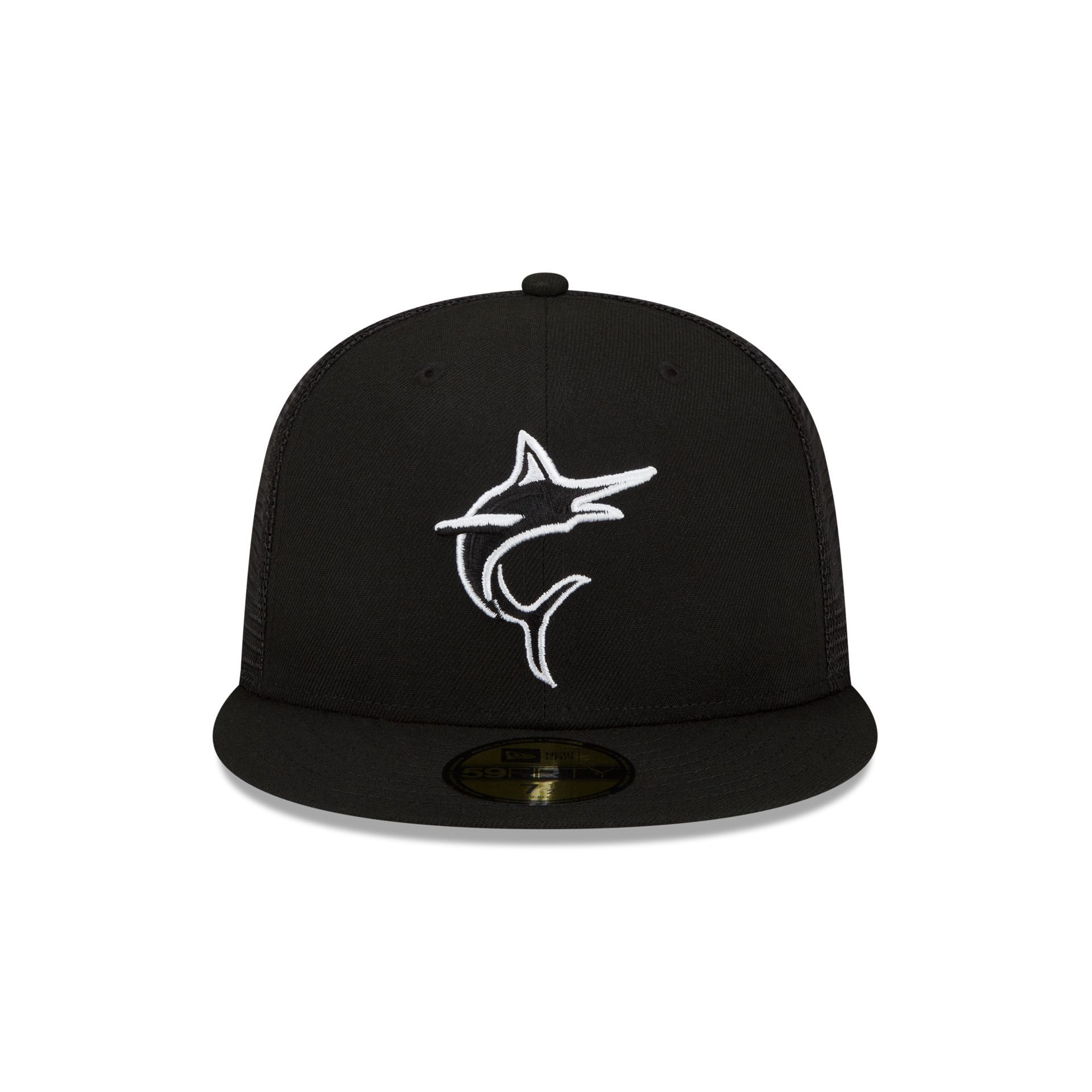 Miami Marlins 2023 Batting Practice Black 59FIFTY Fitted Hat sold by New Era product image thumbnail 2