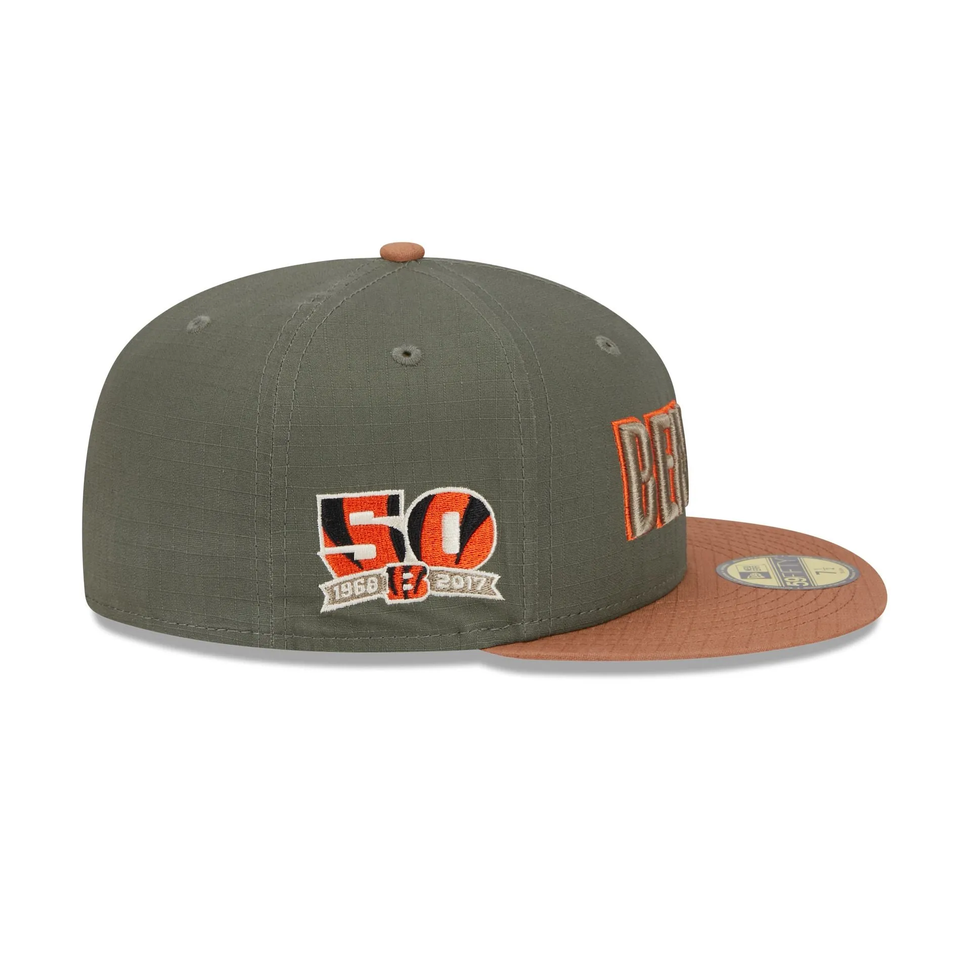 Cincinnati Bengals Ripstop 59FIFTY Fitted Hat sold by New Era product image thumbnail 4