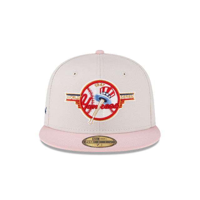 Just Caps Stone Pink New York Yankees 59FIFTY Fitted Hat sold by New Era product image thumbnail 2