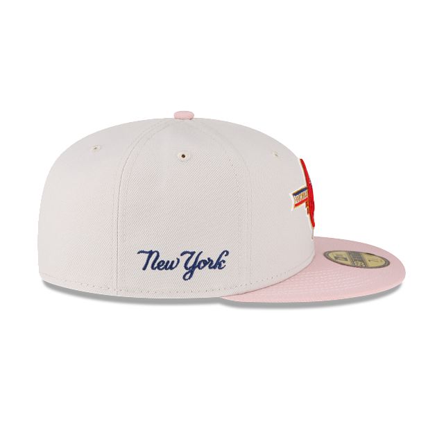 Just Caps Stone Pink New York Yankees 59FIFTY Fitted Hat sold by New Era product image thumbnail 4
