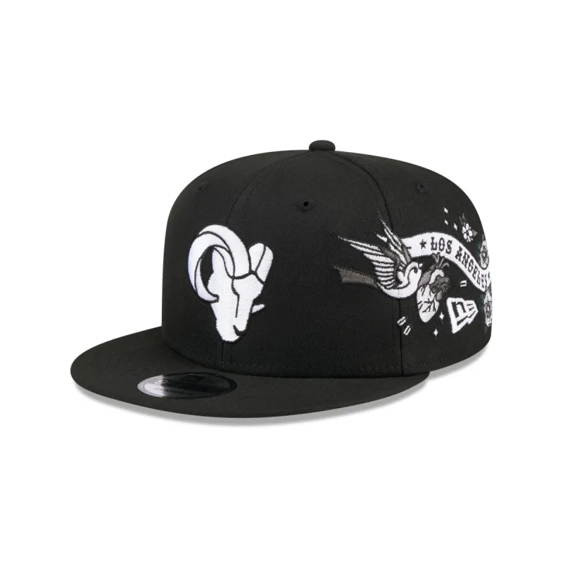 Los Angeles Rams City Art 9FIFTY Snapback Hat sold by New Era