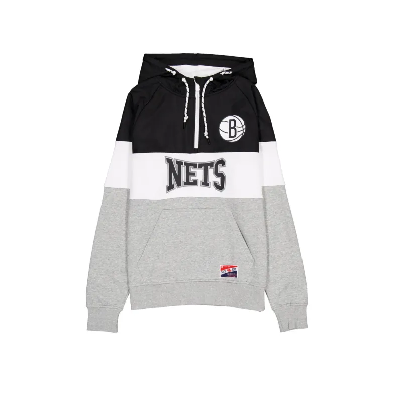 Brooklyn Nets Throwback Color Block Hoodie sold by New Era
