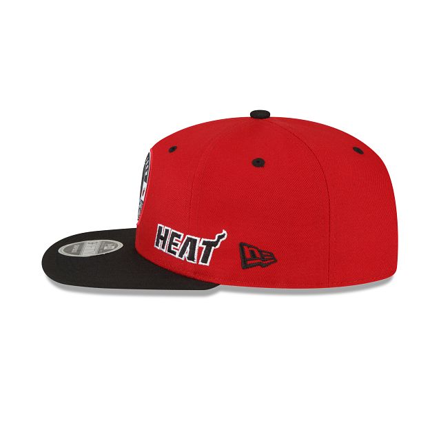 Marvel X Miami Heat Red 9FIFTY Snapback Hat sold by New Era product image thumbnail 4