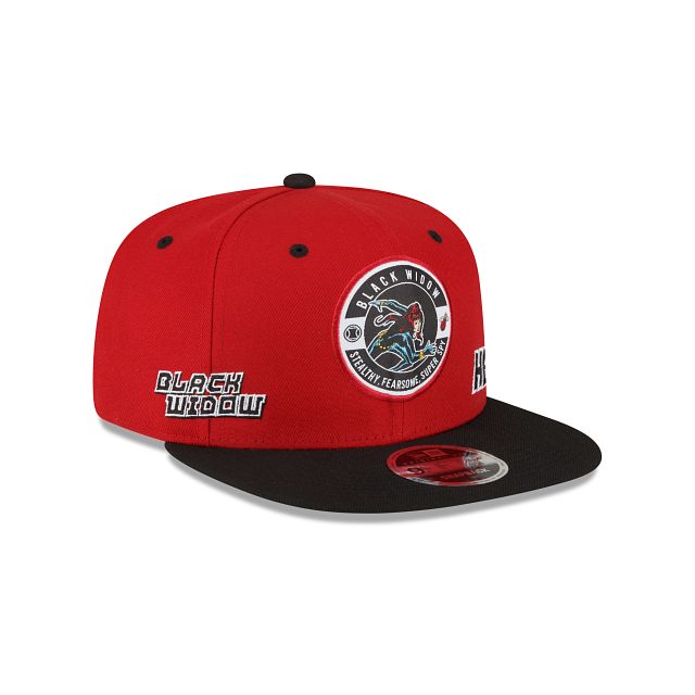 Marvel X Miami Heat Red 9FIFTY Snapback Hat sold by New Era product image thumbnail 3