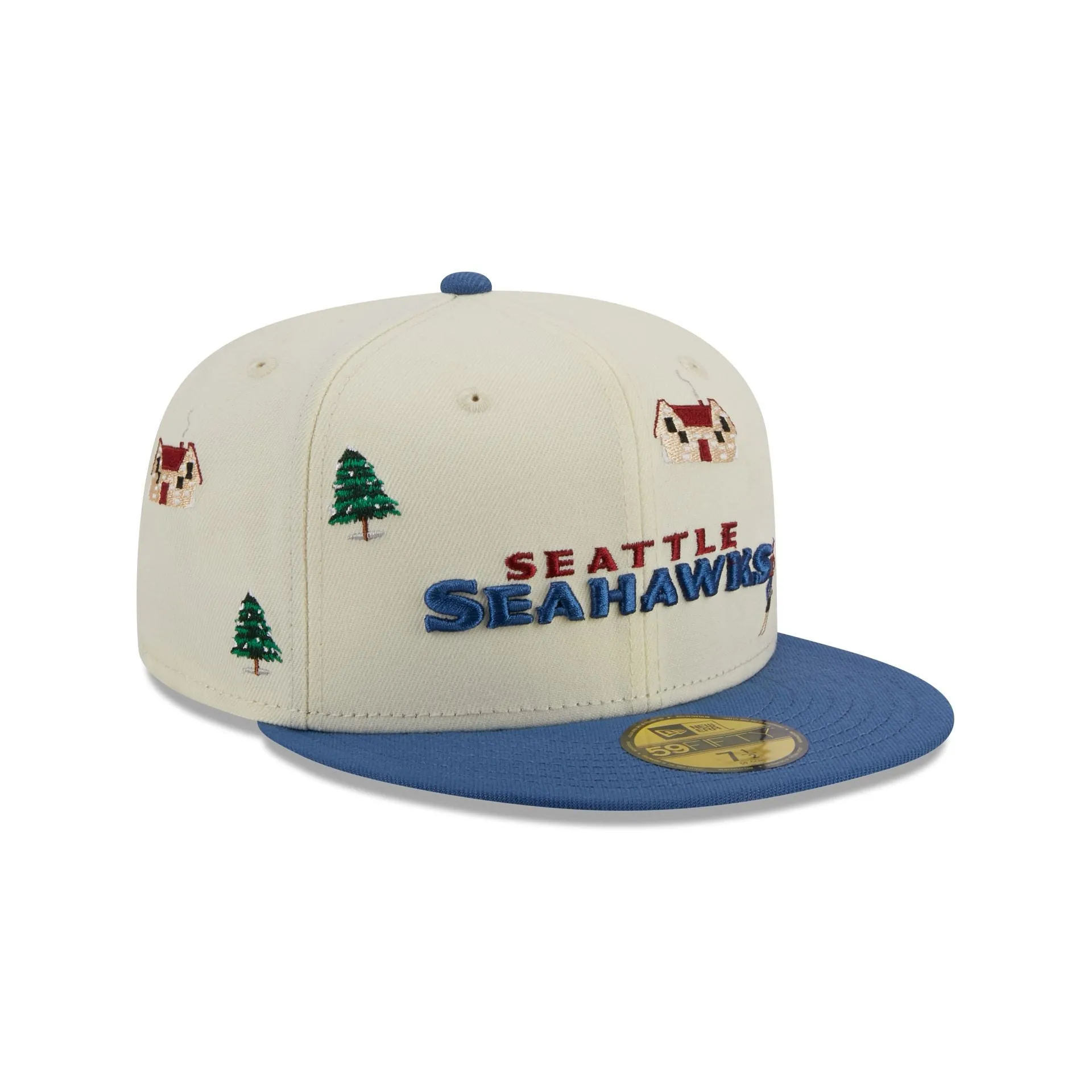 Seattle Seahawks Snowbound 59FIFTY Fitted Hat sold by New Era product image thumbnail 3