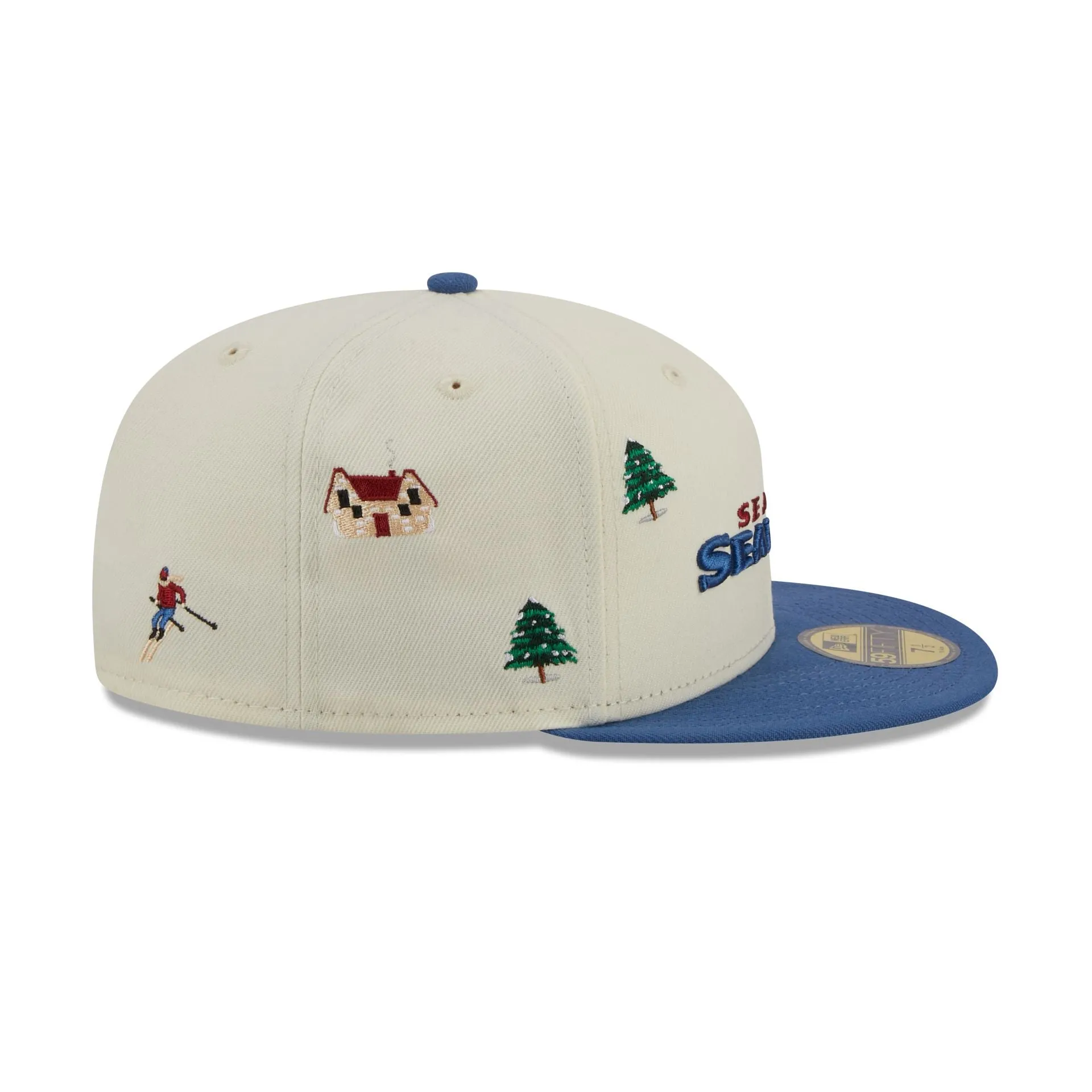 Seattle Seahawks Snowbound 59FIFTY Fitted Hat sold by New Era product image thumbnail 5