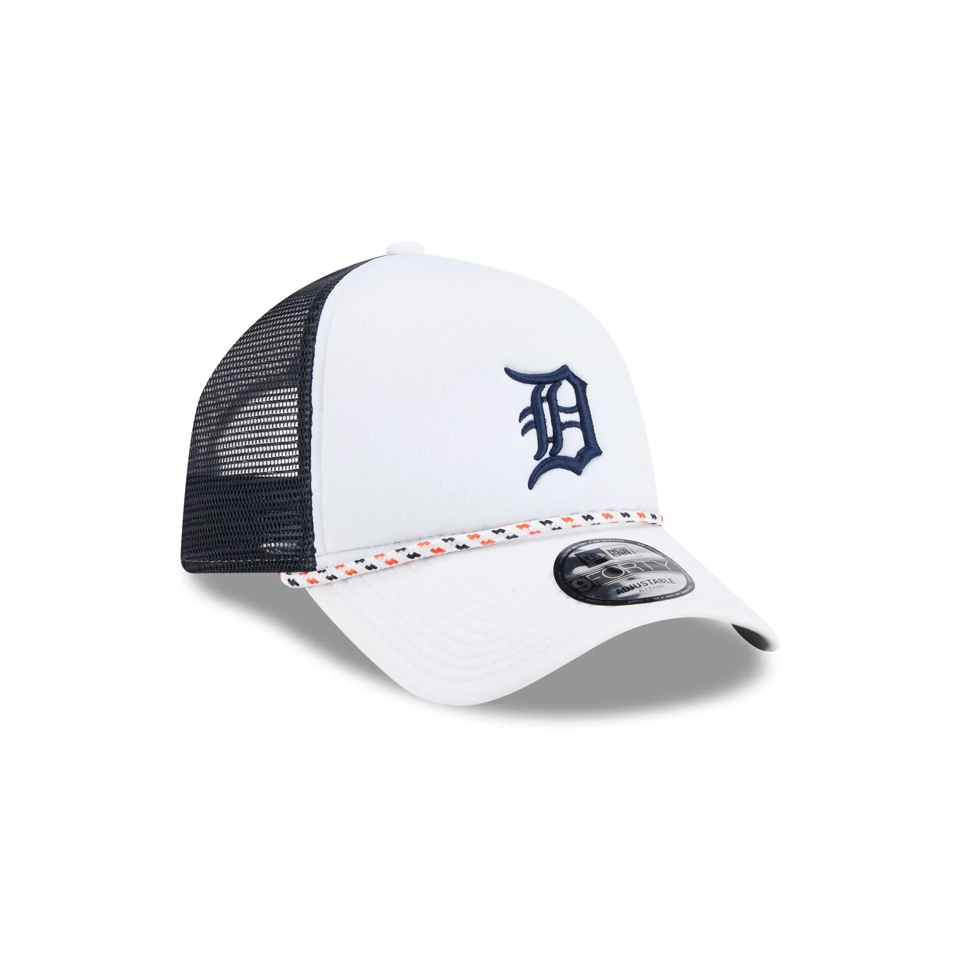 Detroit Tigers Court Sport 9FORTY A-Frame Trucker Hat sold by New Era product image thumbnail 3