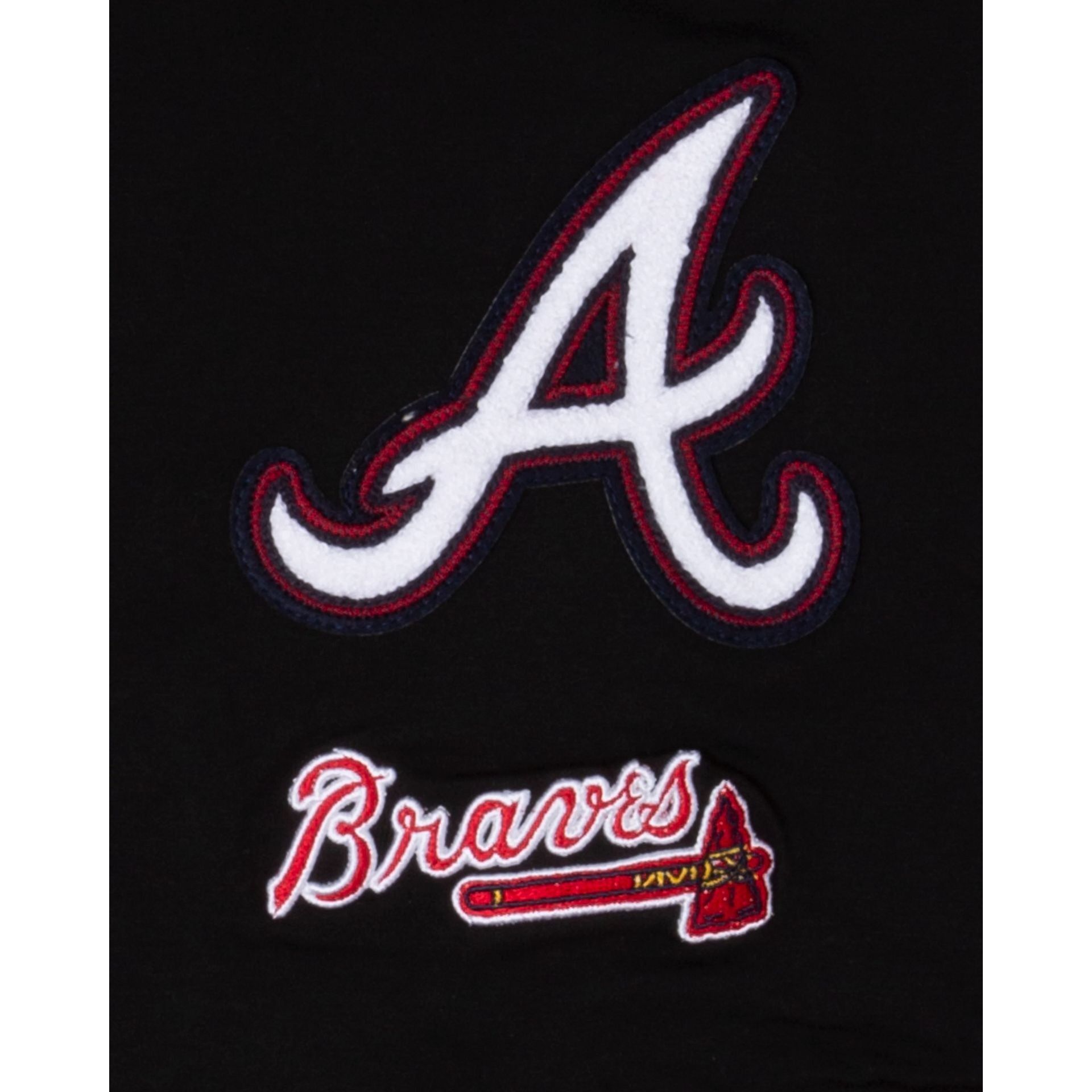 Atlanta Braves Logo Select Black T-Shirt sold by New Era product image thumbnail 4