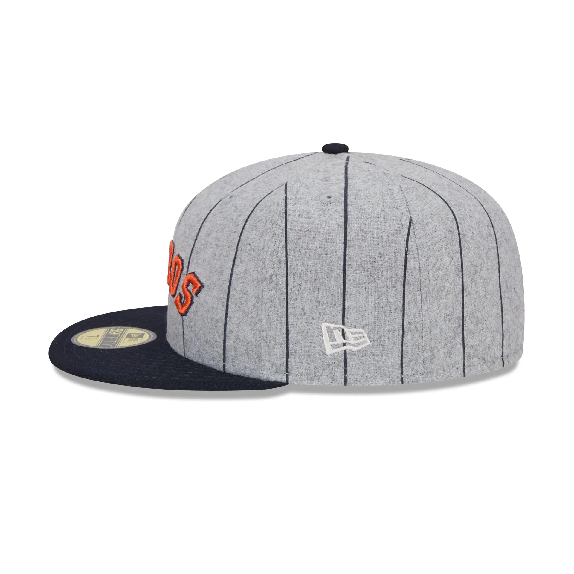 Houston Astros Heather Pinstripe 59FIFTY Fitted Hat sold by New Era product image thumbnail 4