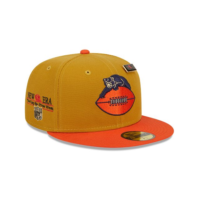 Chicago Bears Bronze 59FIFTY Fitted Hat sold by New Era