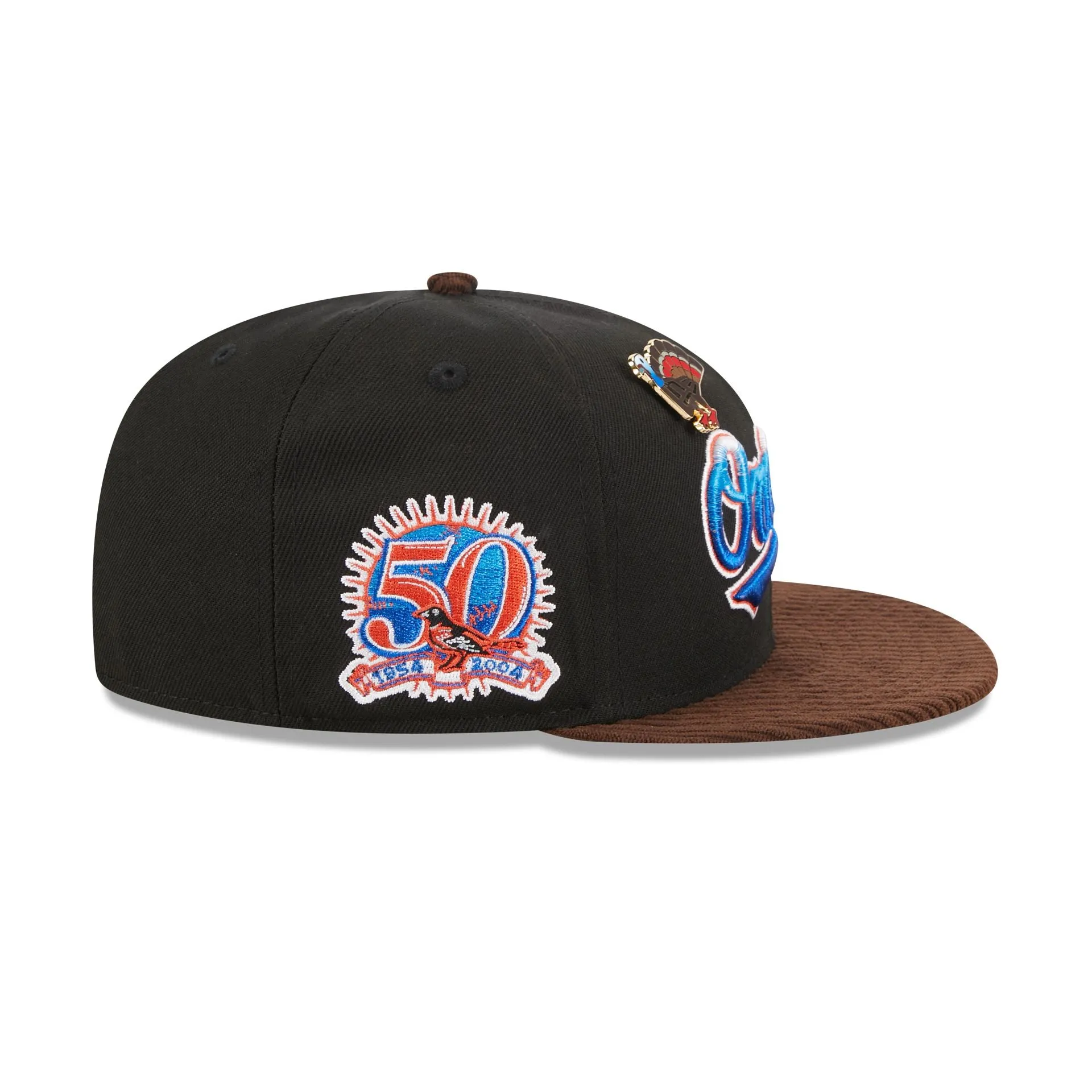 Baltimore Orioles Feathered Cord 59FIFTY Fitted Hat sold by New Era product image thumbnail 4