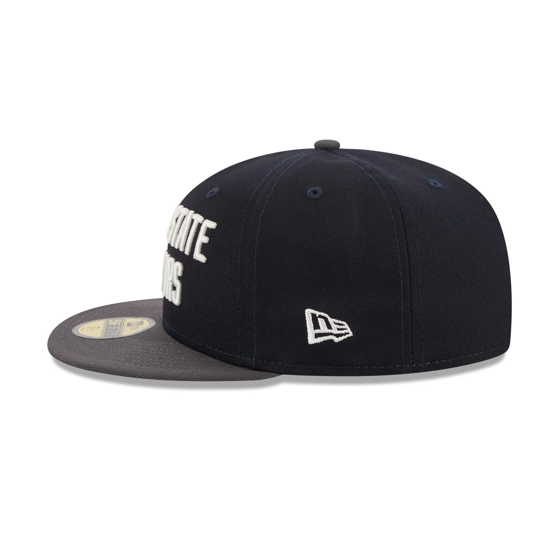 Golden State Warriors Navy Crown 59FIFTY Fitted Hat sold by New Era product image thumbnail 4