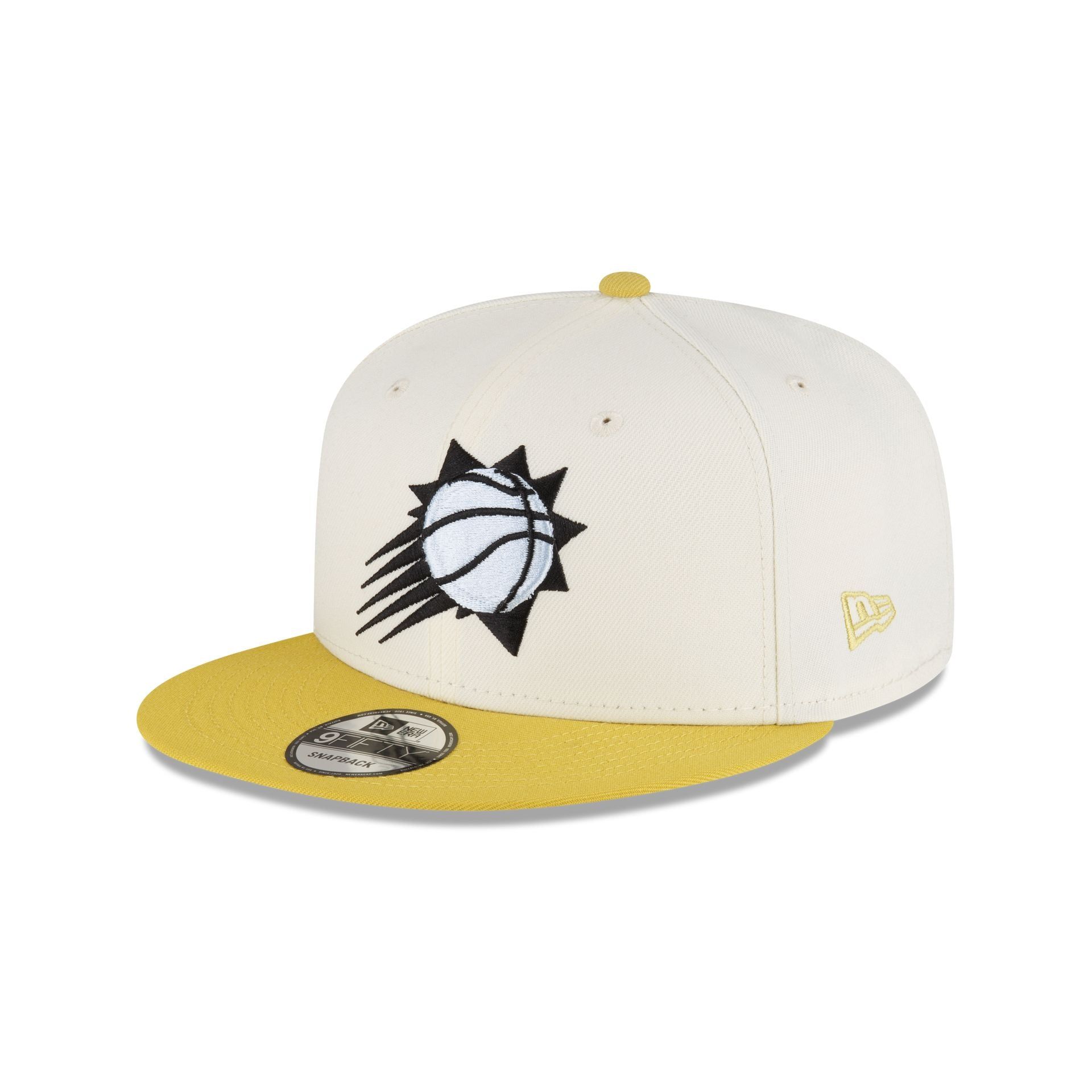 Phoenix Suns Chartreuse Chrome 9FIFTY Snapback Hat sold by New Era