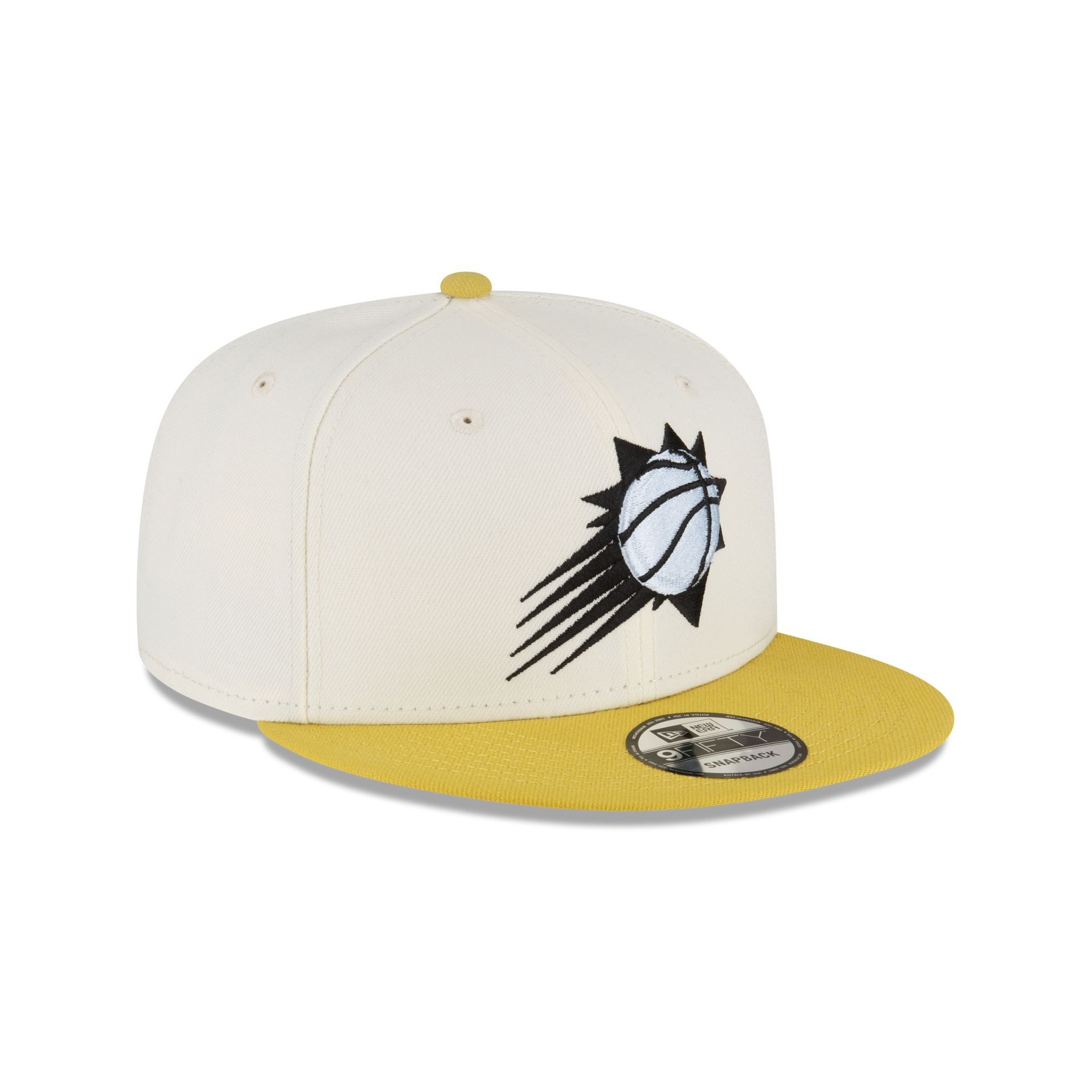 Phoenix Suns Chartreuse Chrome 9FIFTY Snapback Hat sold by New Era product image thumbnail 3