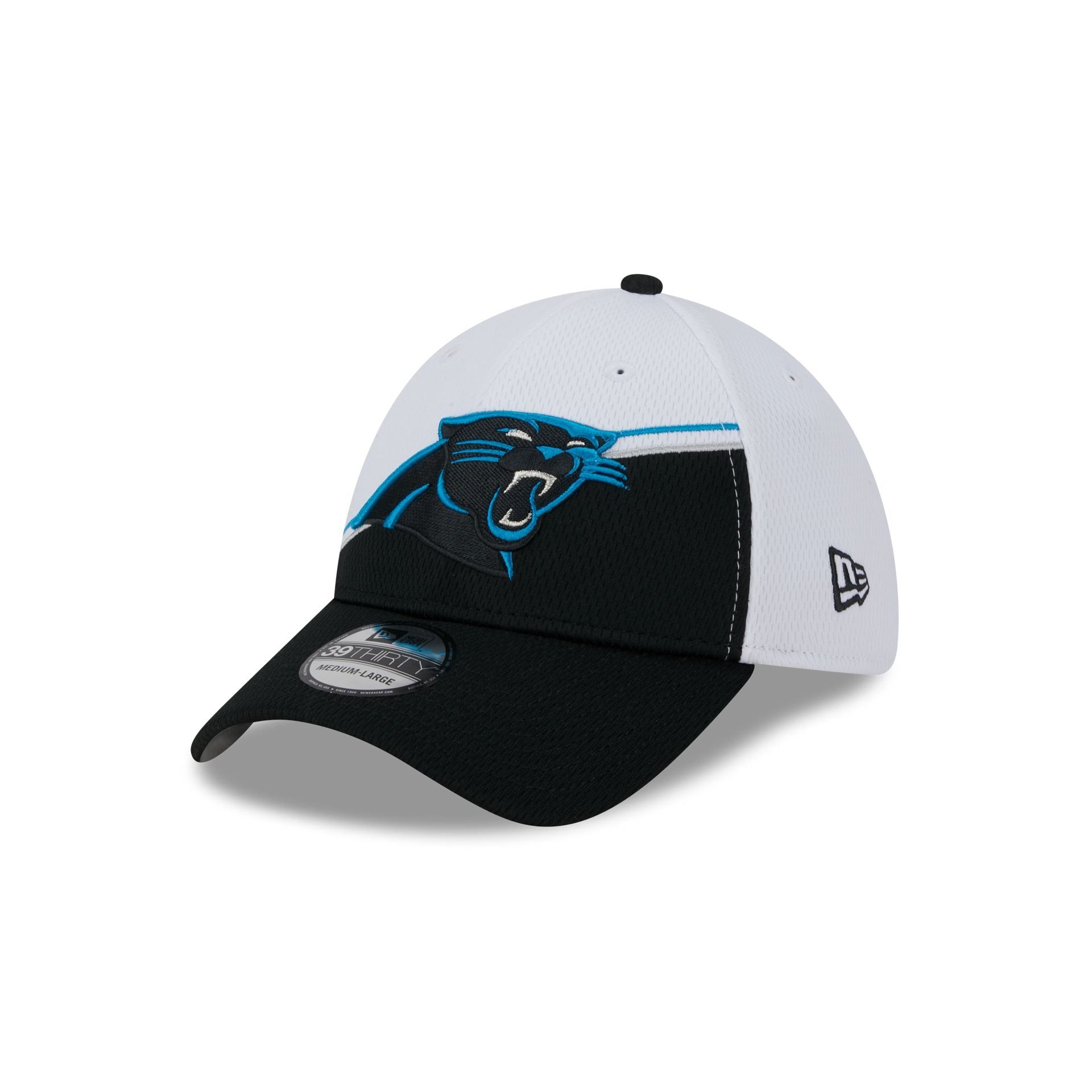 Carolina Panthers 2023 Sideline White 39THIRTY Stretch Fit Hat sold by New Era product image thumbnail 3
