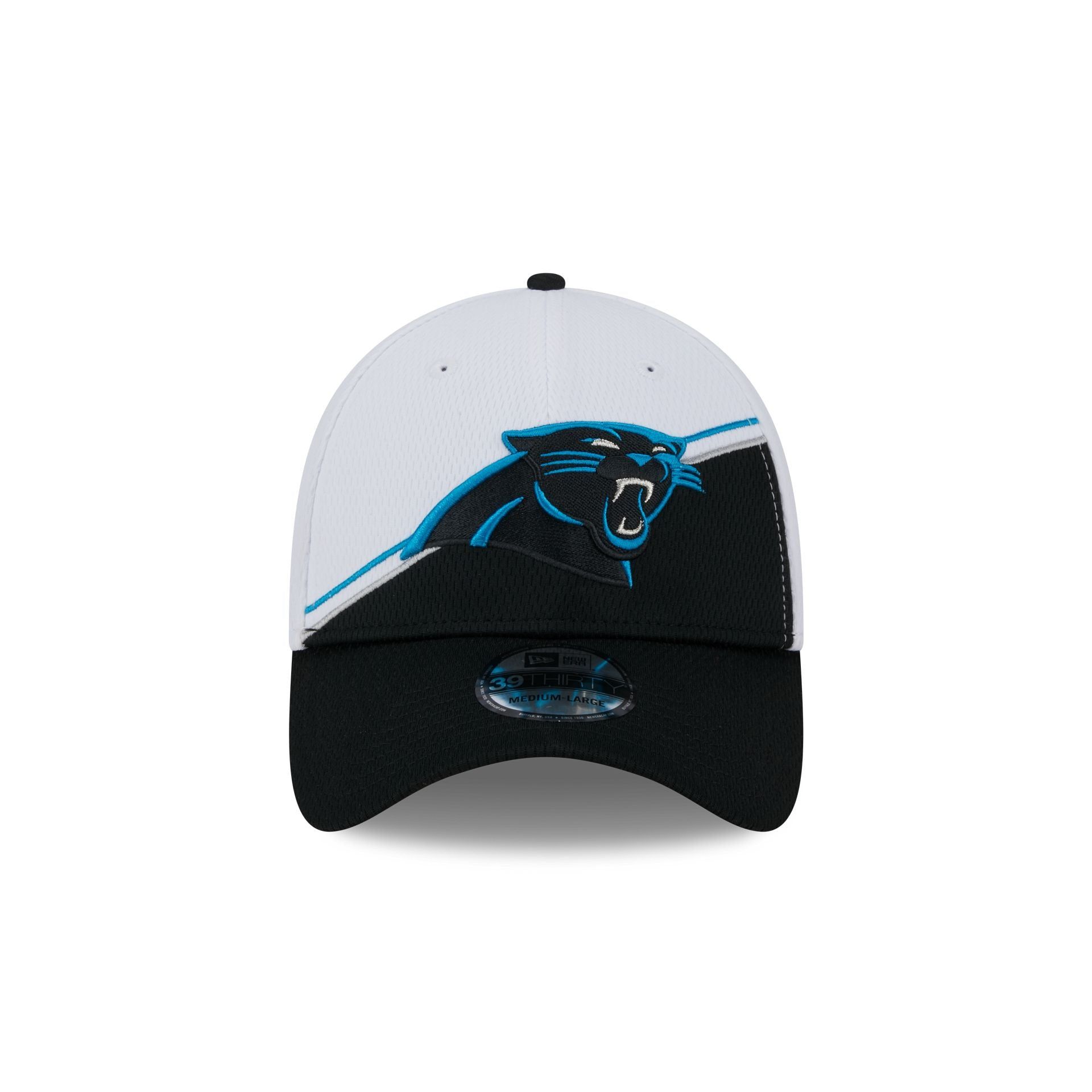 Carolina Panthers 2023 Sideline White 39THIRTY Stretch Fit Hat sold by New Era product image thumbnail 2