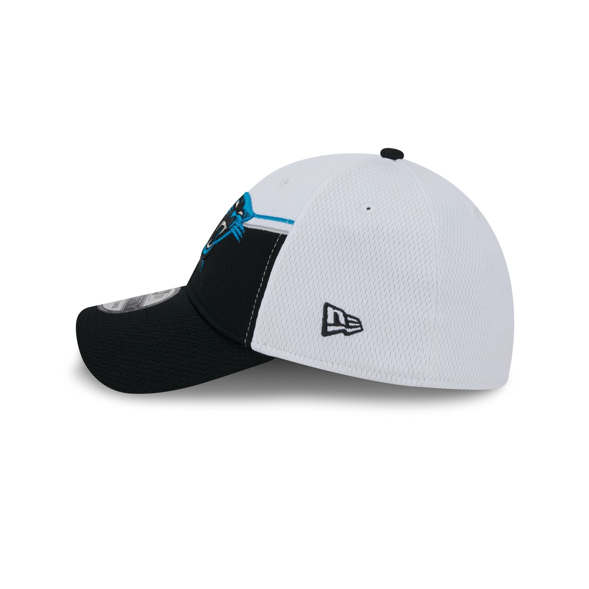 Carolina Panthers 2023 Sideline White 39THIRTY Stretch Fit Hat sold by New Era product image thumbnail 5