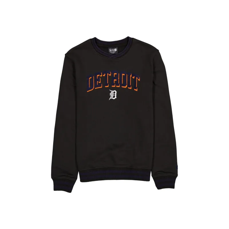 Detroit Tigers Sport Night Black Crewneck sold by New Era