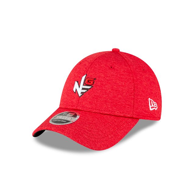 New Era Golf Red 9FORTY Stretch-Snap Hat sold by New Era