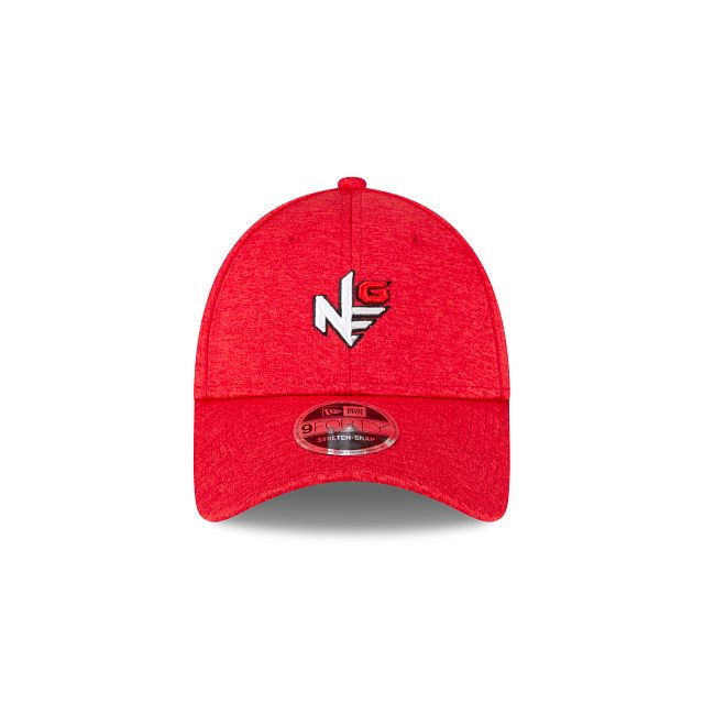 New Era Golf Red 9FORTY Stretch-Snap Hat sold by New Era product image thumbnail 2
